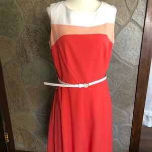 Beautiful bright comfortable strapless dress